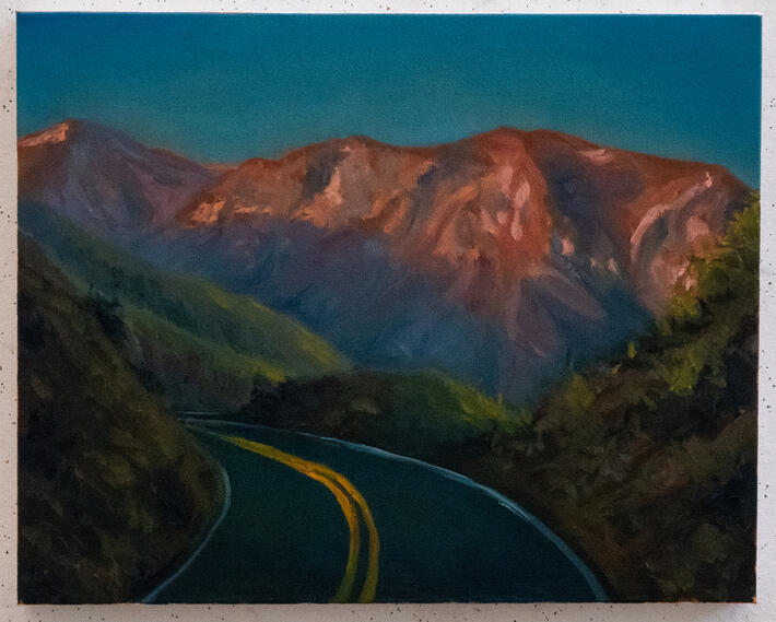 Before Home, 2025, Oil, 20” x 16”